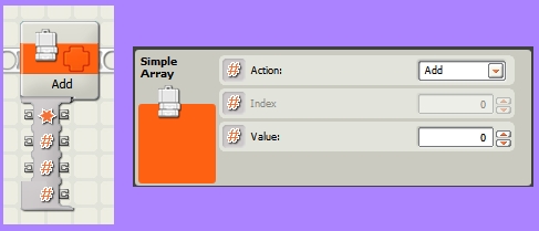 Tutorial Icono Array para NXT